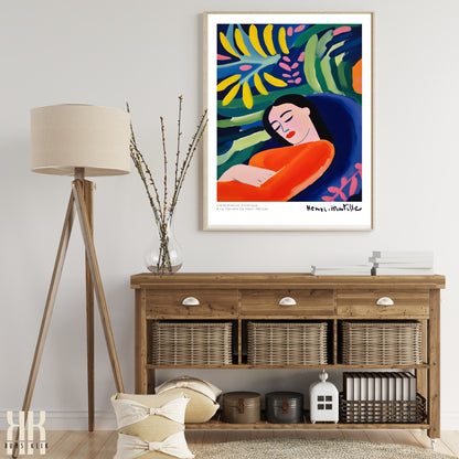 Matisse Style Inspired Modern Art Poster - 10