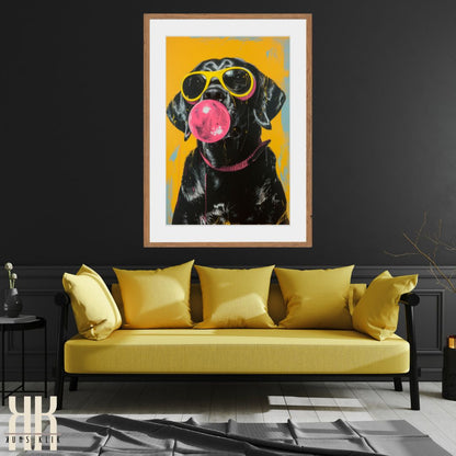 Funky Pop Art Animal Wall Art