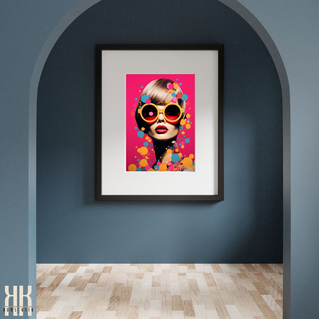 Stylish Pop Art Fashion Print