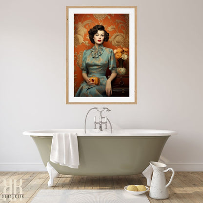 Vintage Glamour Portraits Art Prints