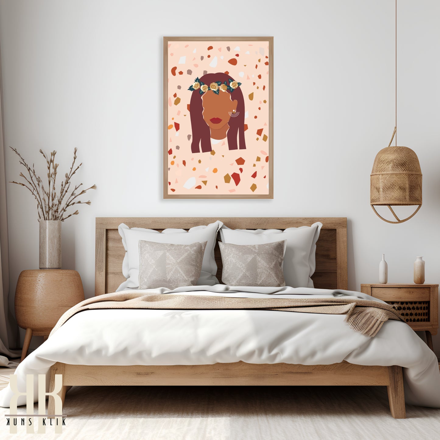 Boho Female Power Wall Art Print - 11