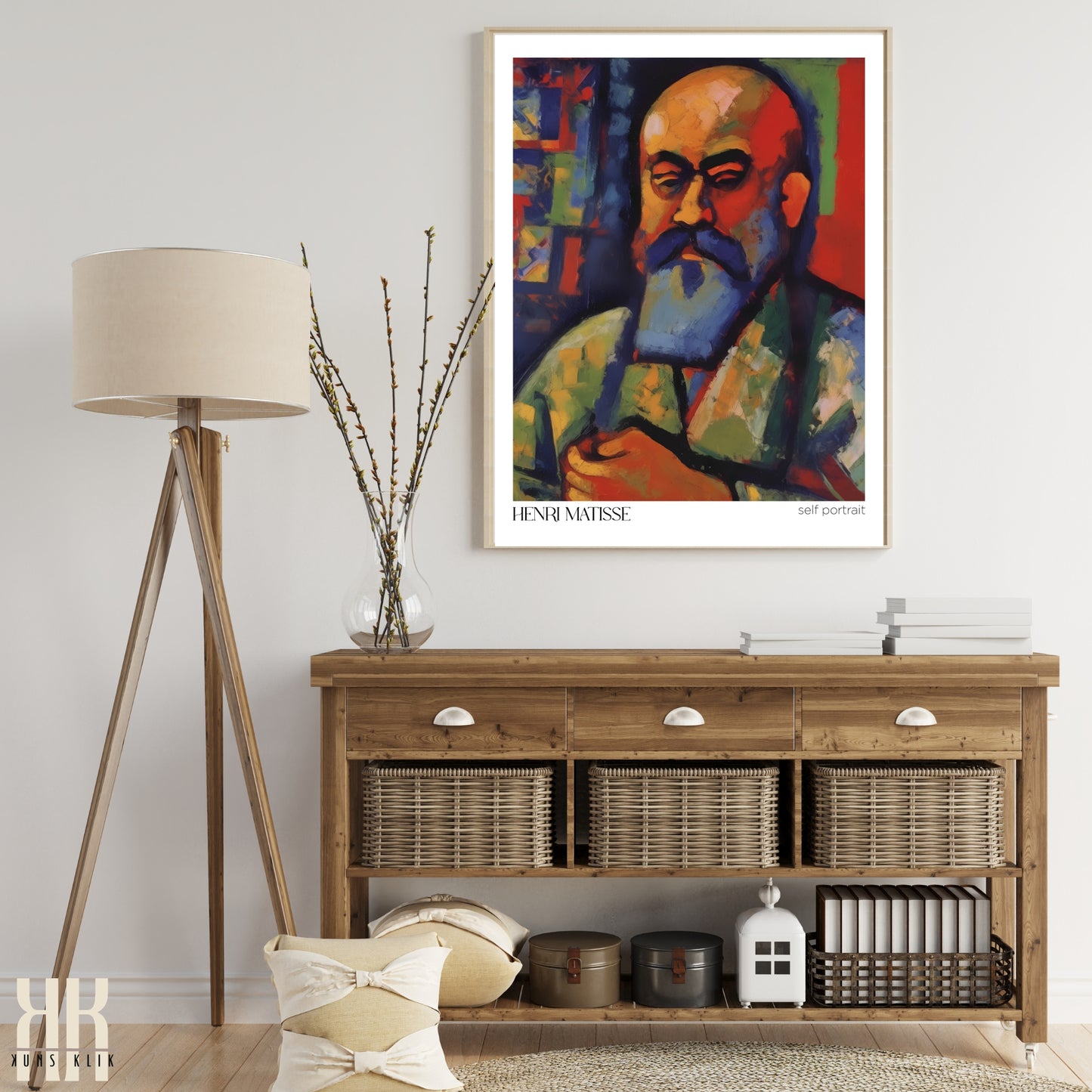 Matisse Style Inspired Modern Art Poster - 4