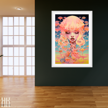 Surrealism Futuristic Wall Art Print