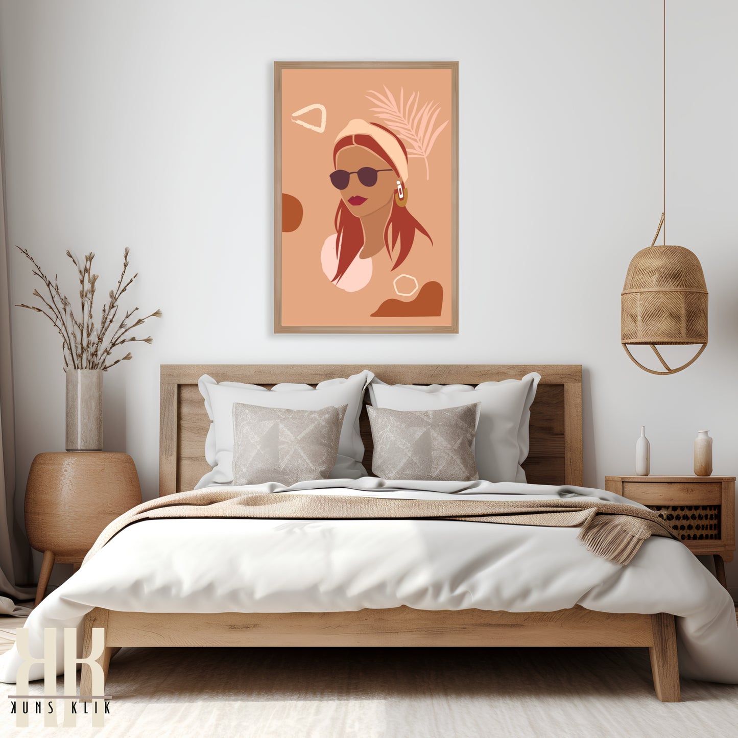 Boho Female Power Wall Art Print - 8