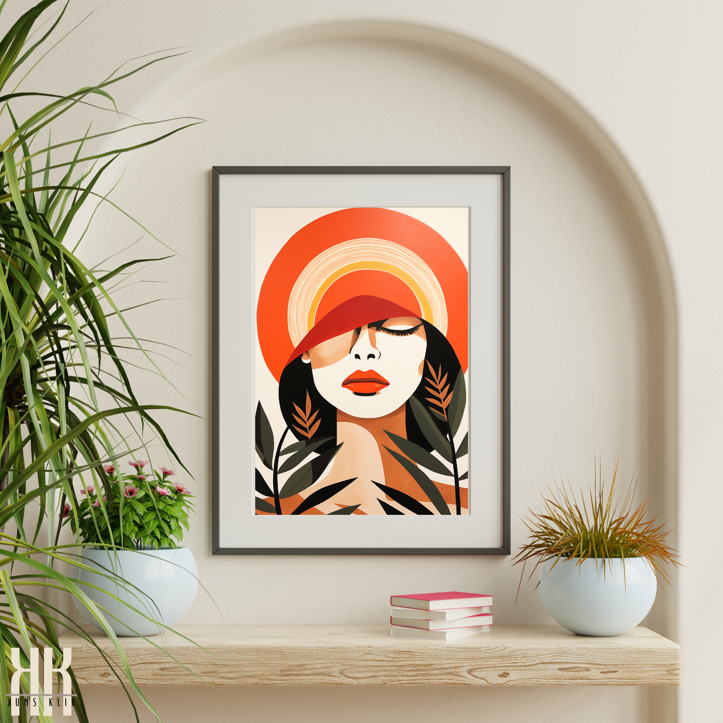 Boho Mid Century Modern Sun Mountain Women - 11