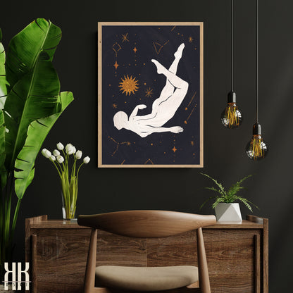 Astro Celestial Feminine Prints - 5