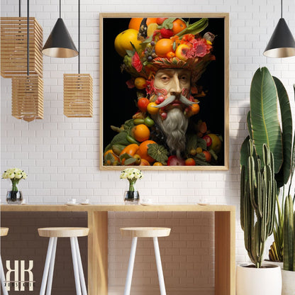 Giuseppe Arcimboldo inspired Wall Art