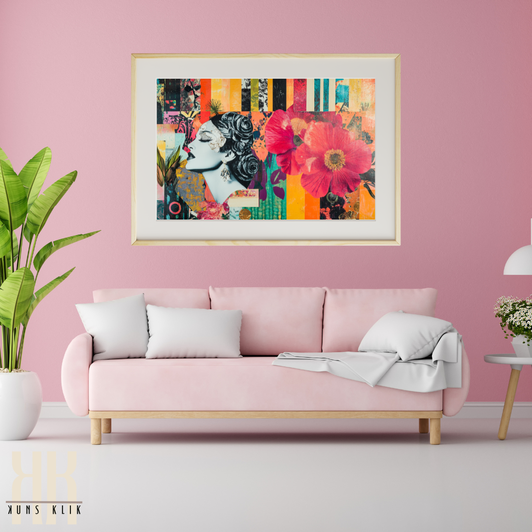 Unique Pop Art Floral Print – Feminine Maximalist