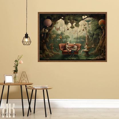 Surreal World Weird Art Print