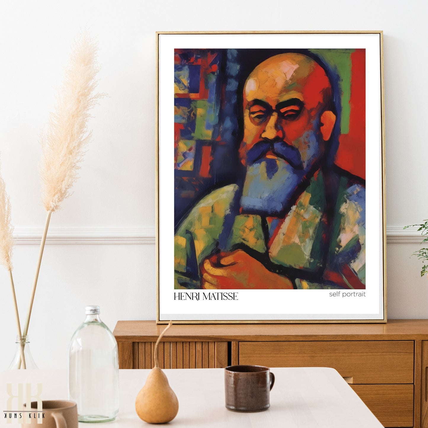 Matisse Style Inspired Modern Art Poster - 4