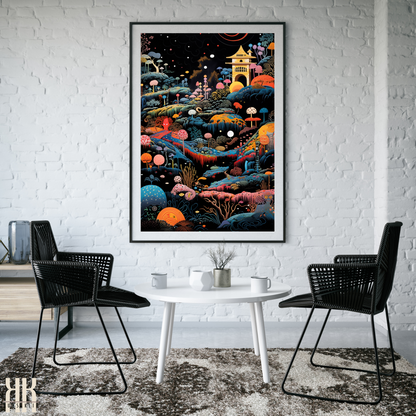 Surreal Trippy Imagination Wall Art