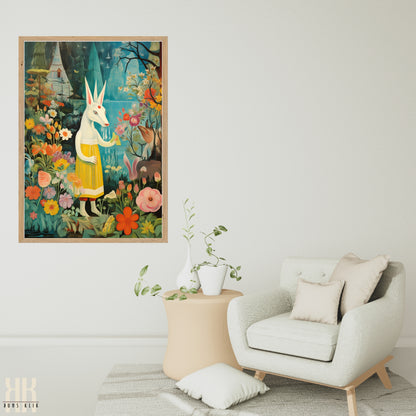 Storybook Folk Art Style Canvas - 10