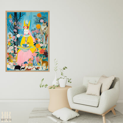 Storybook Folk Art Style Canvas -7