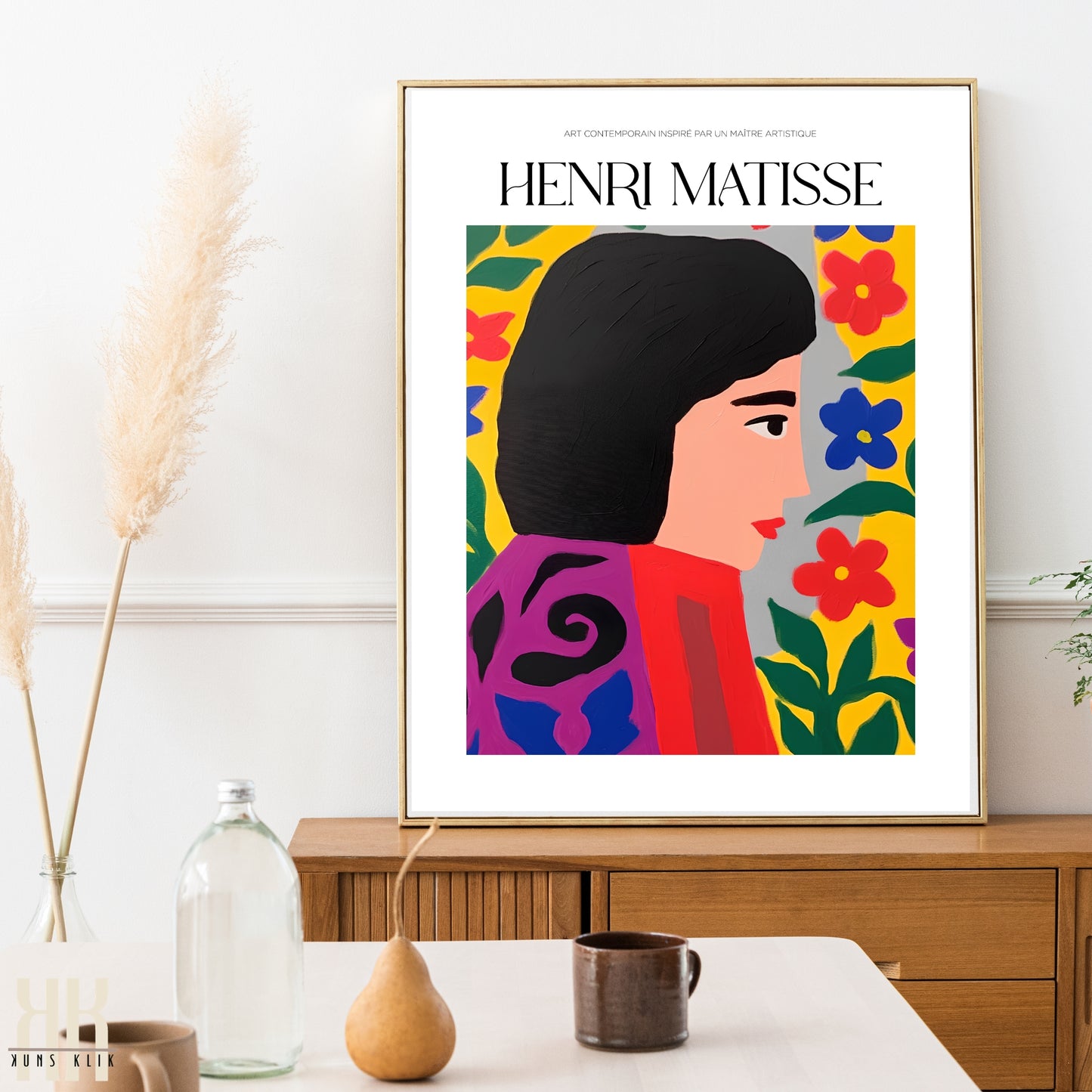 Matisse Style Inspired Modern Art Poster - 12