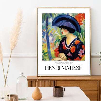 Matisse Style Inspired Modern Art Poster - 17