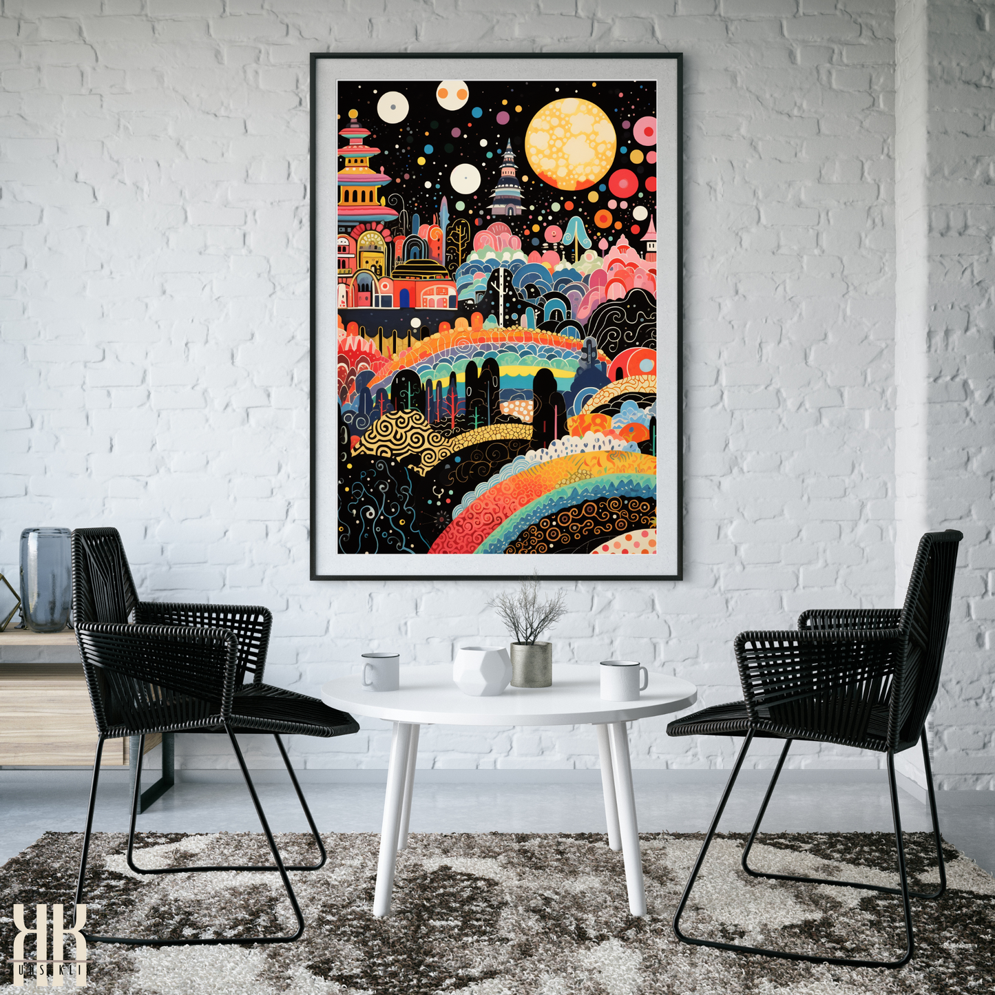 Trippy Surreal Dreamscape Wall Art Print