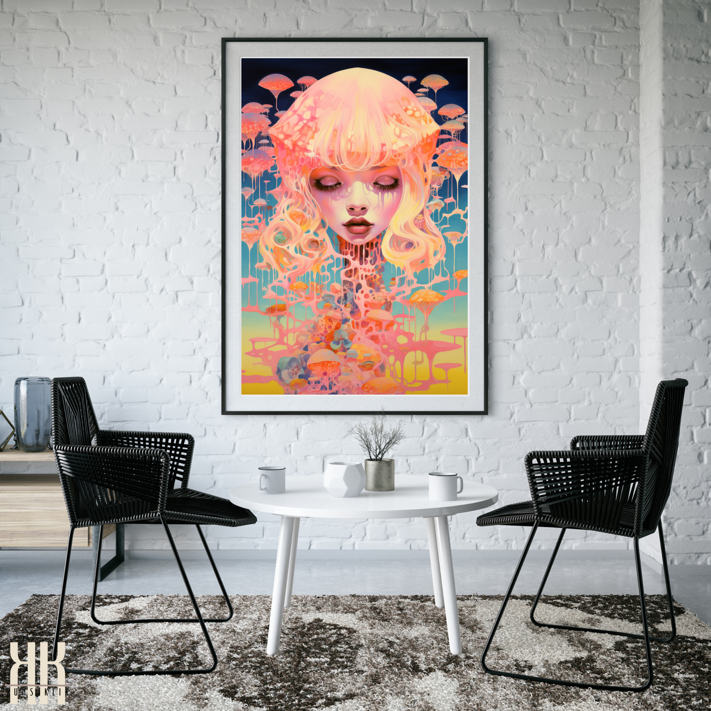 Surrealism Futuristic Wall Art Print