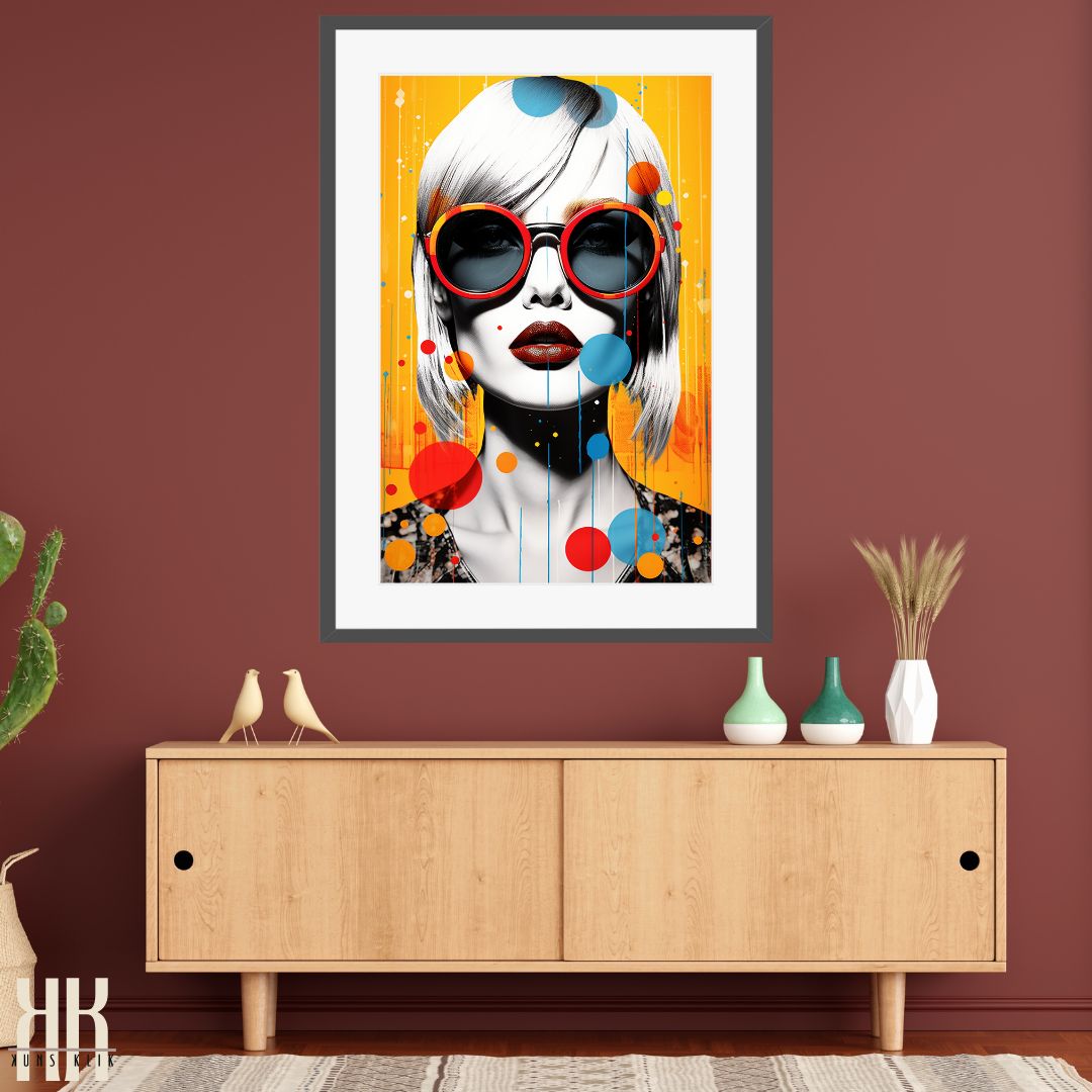 Bold Fashion Pop Art Print