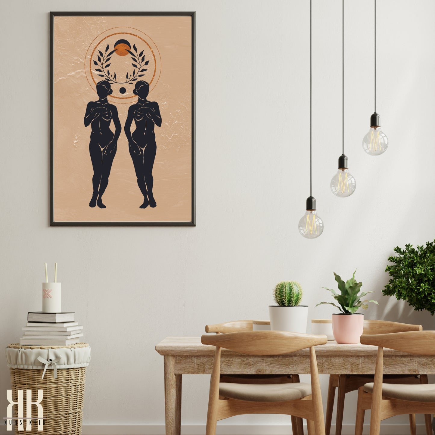 Astro Celestial Feminine Prints - 9