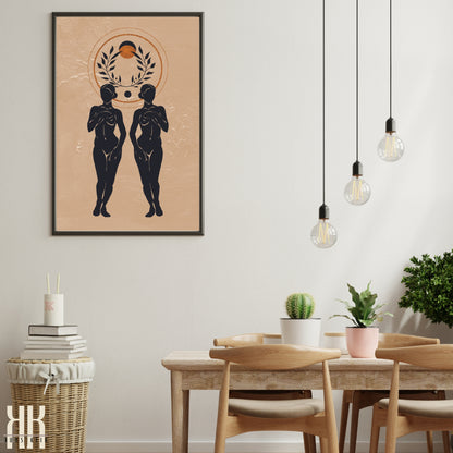 Astro Celestial Feminine Prints - 9