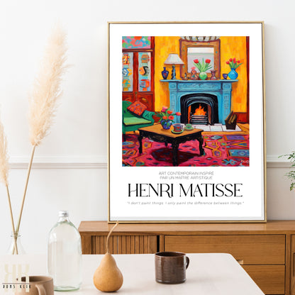 Matisse Style Inspired Modern Art Poster - 5