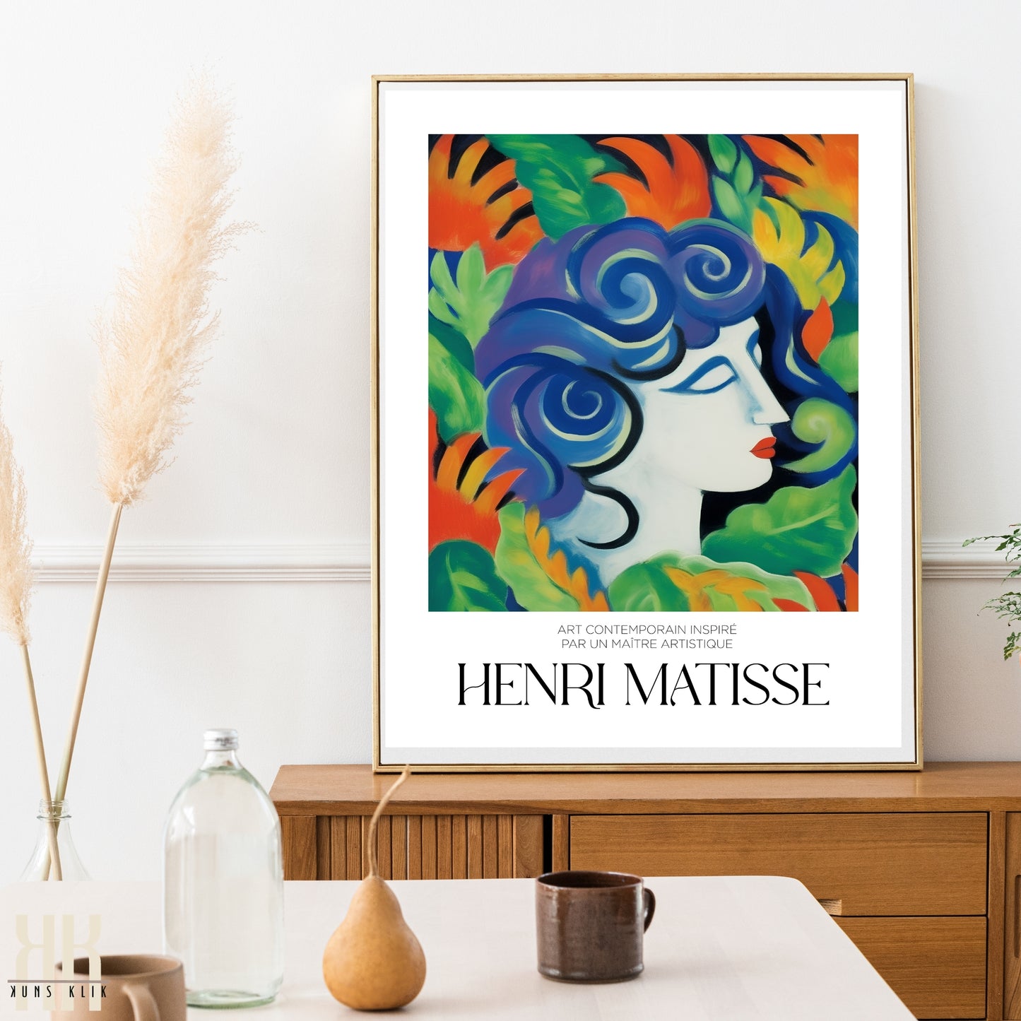 Matisse Style Inspired Modern Art Poster - 15