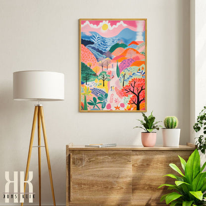 Modern Nature-Inspired Art Print