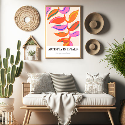 Contemporary Wall Art Poster - 47