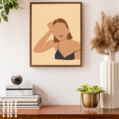 Boho Female Power Wall Art Print - 7