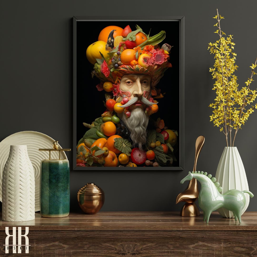 Giuseppe Arcimboldo inspired Wall Art