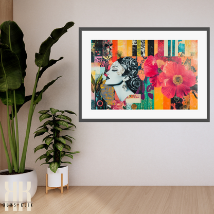 Unique Pop Art Floral Print – Feminine Maximalist