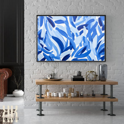 Blue Summer Botanical Wall Art