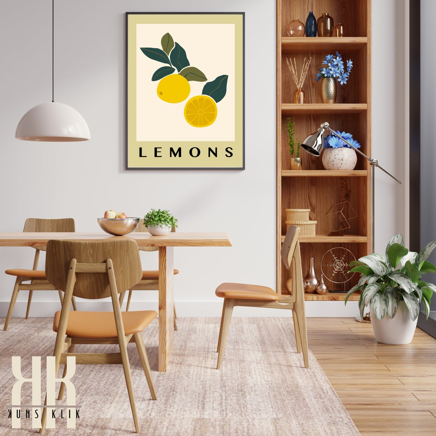 Vintage Fruit Kitchen Art Print - 4