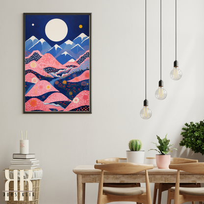 Celestial Wall Art Moon and Stars Art Prints - 6