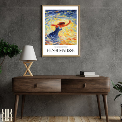 Matisse Style Inspired Modern Art Poster - 16