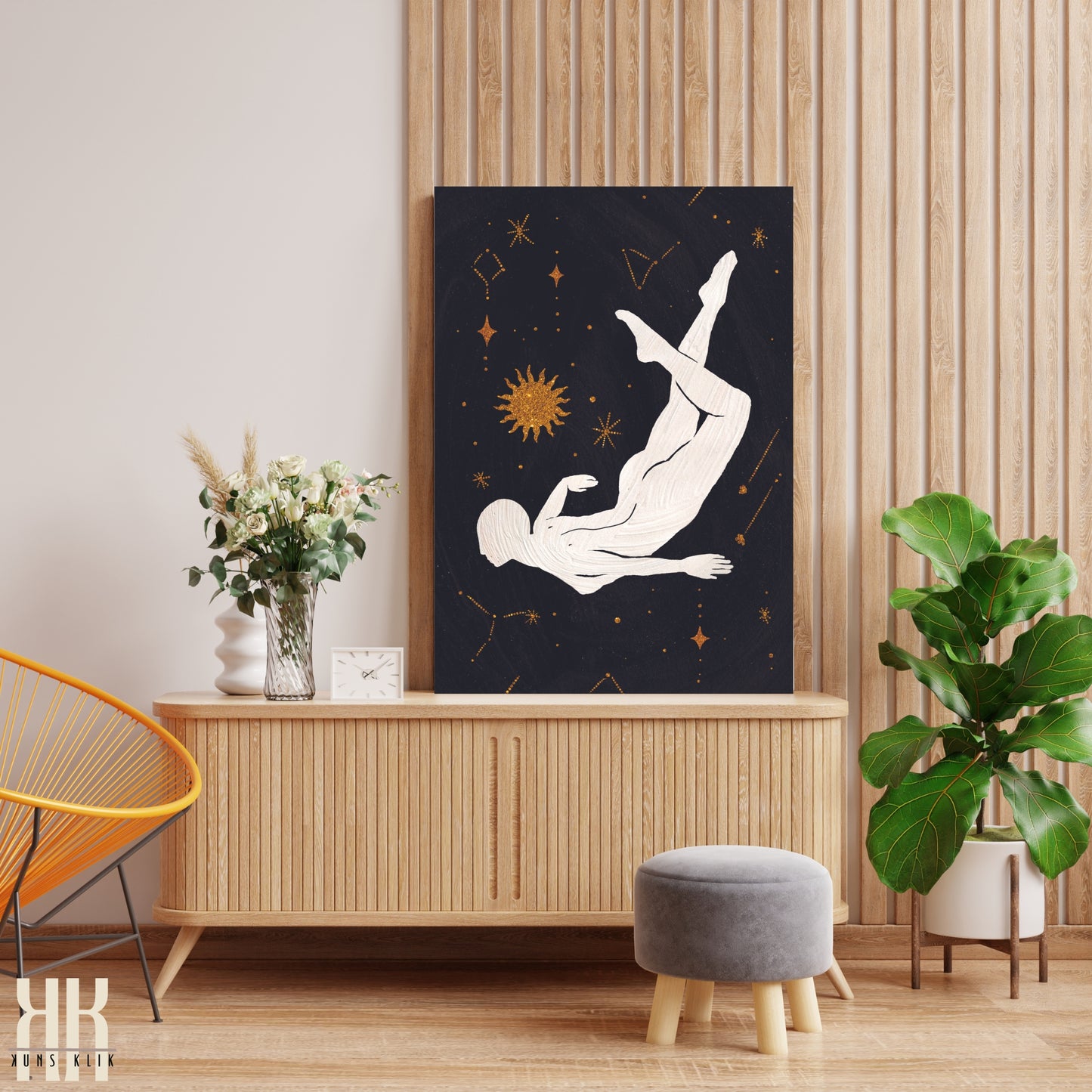 Astro Celestial Feminine Prints - 5