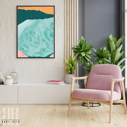 Abstract Modern Colorfull Wall Art - 4