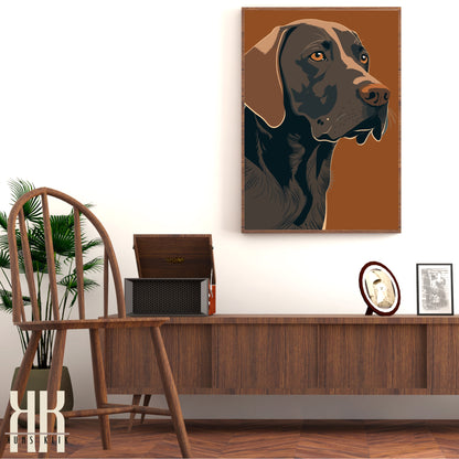 Modern Minimalist Dog Wall Art -10