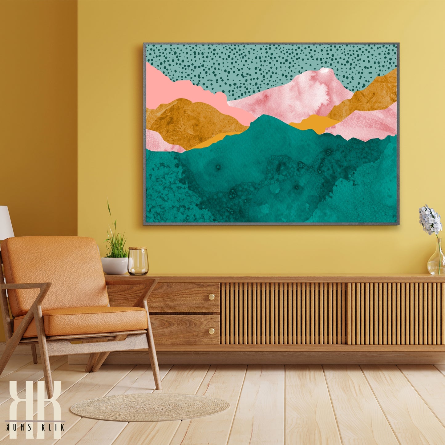 Abstract Modern Colorfull Wall Art - 6