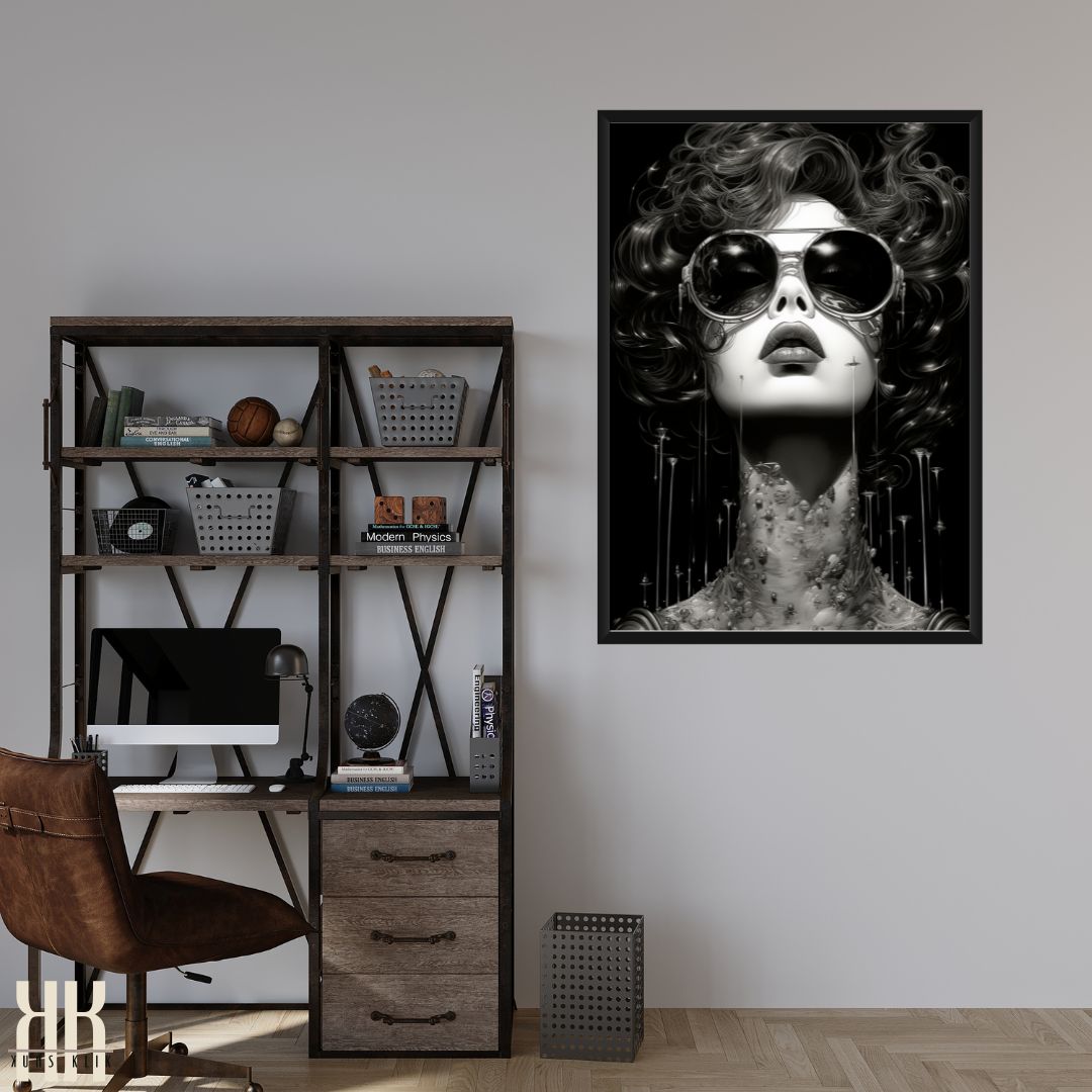 Female Photographic Wall Print Art