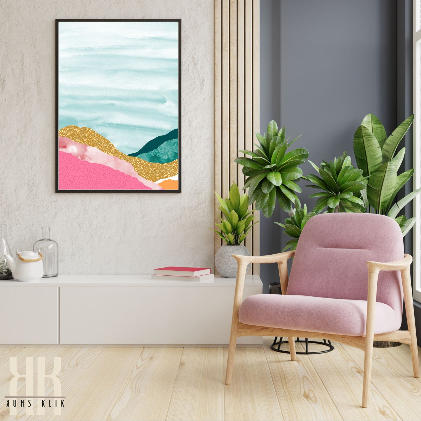 Abstract Modern Colorfull Wall Art - 5