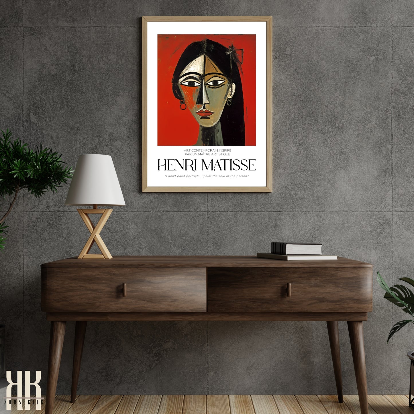 Matisse Style Inspired Modern Art Poster - 19