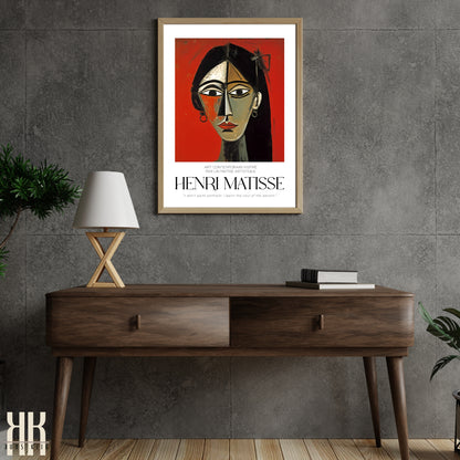 Matisse Style Inspired Modern Art Poster - 19