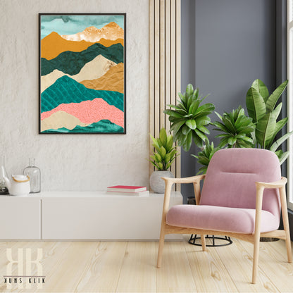 Abstract Modern Colorfull Wall Art - 1