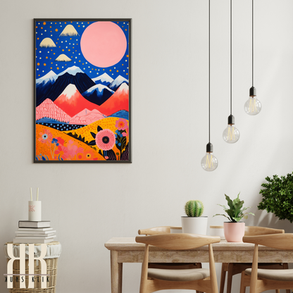 Celestial Wall Art Moon and Stars Art Prints - 9