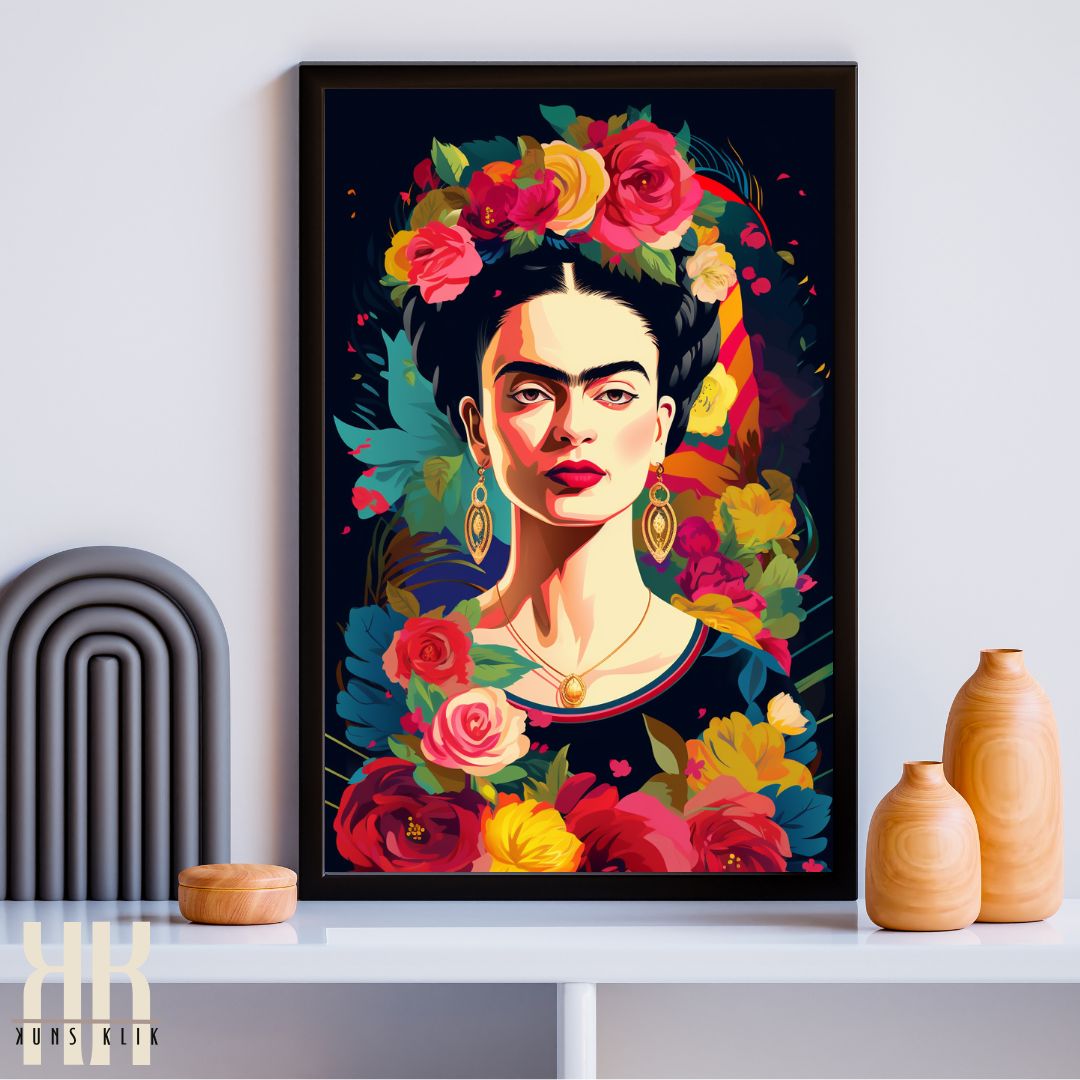 Modern Bold Frida Art Print