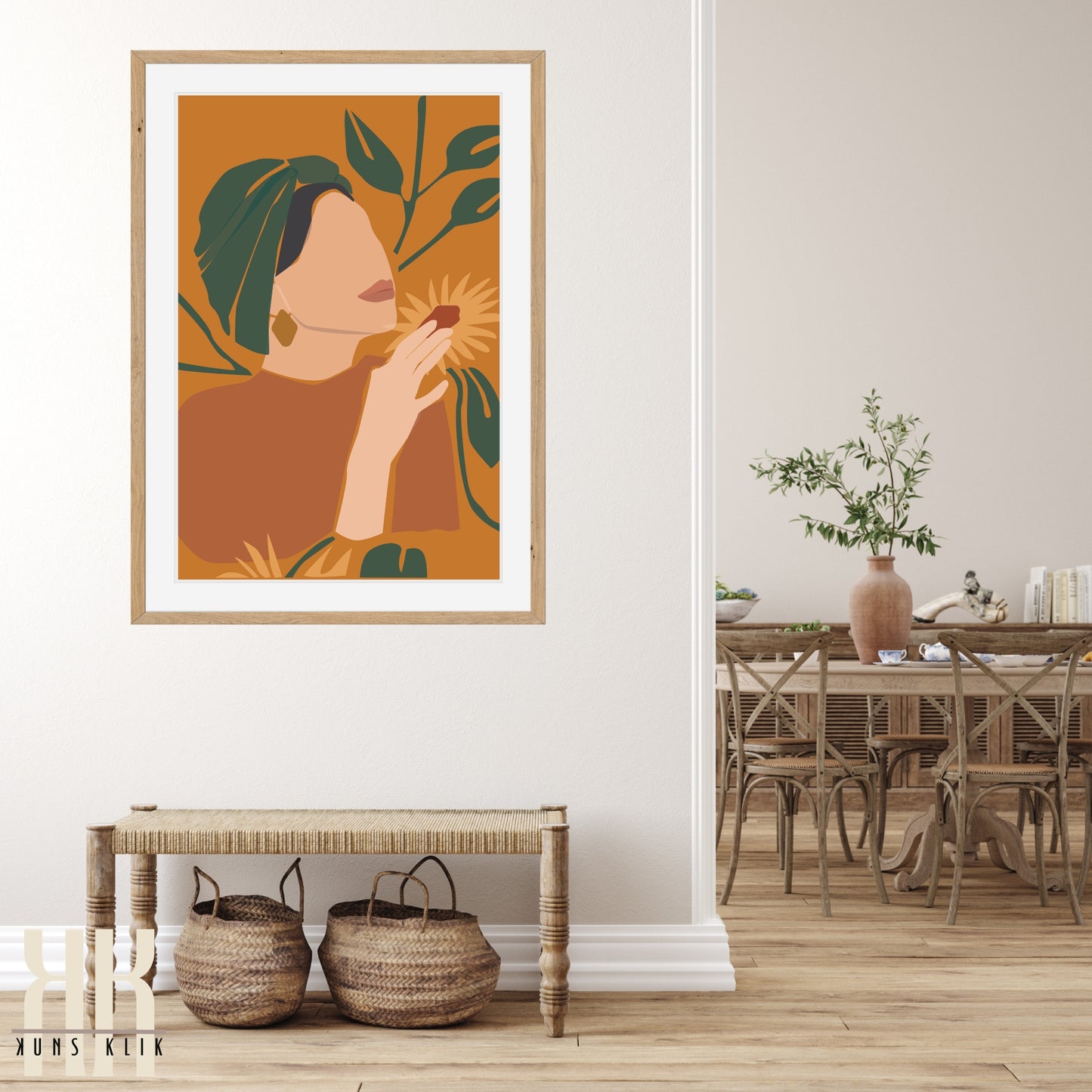 Boho Female Power Wall Art Print - 5