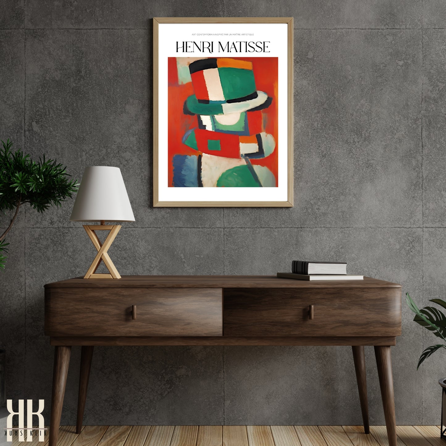 Matisse Style Inspired Modern Art Poster - 11