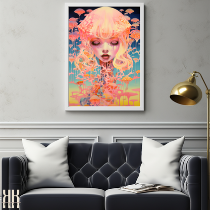 Surrealism Futuristic Wall Art Print