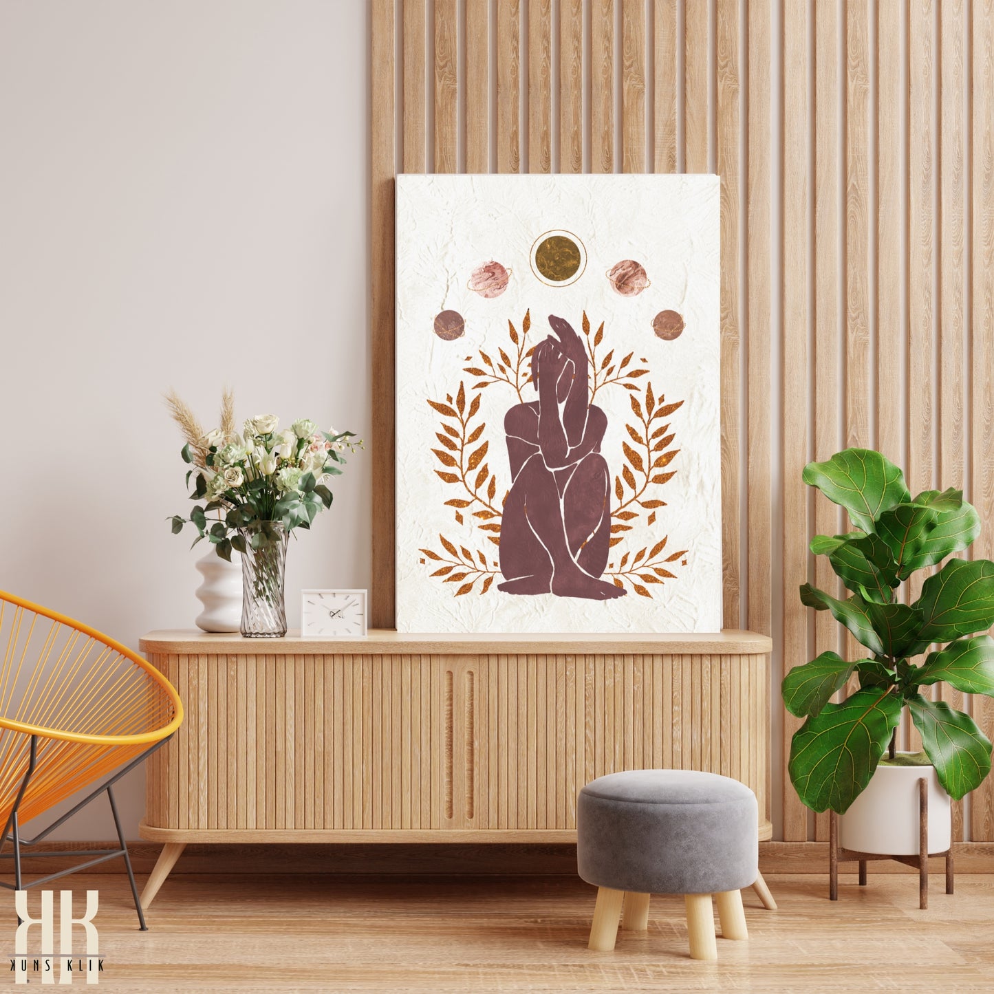 Astro Celestial Feminine Prints - 7